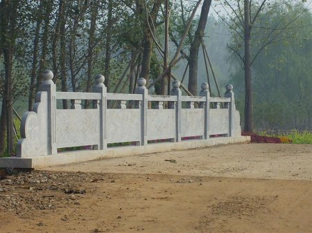 樹(shù)林橋梁青石欄板